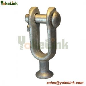 China Clevis thimble 150 KN clevis tongue ball clevis for Electrical Utilities Hardware wholesale