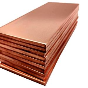 China C10100 C10200 Red Copper Sheet For Electronic Components supplier