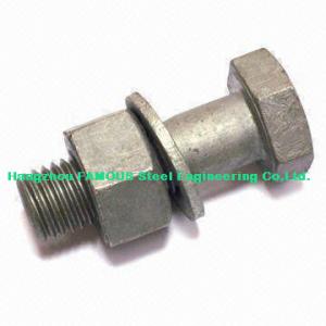 Hex Bolts Steel Buildings Kits For Steel Frame Building And Bridge Construction