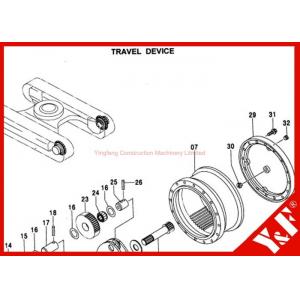 China Hitachi Excavator Spare Parts 9180429 1027082 4110369 4321887 3085566 supplier