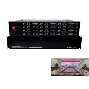 China CAT5e/6/7 12 PoC IR duplo RS232 3D do divisor do prolongamento dos portos HDMI HDBaseT supplier
