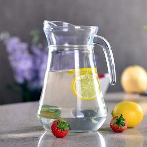 Bistro Water Glass Pitcher Dishwasher Safe 100 Percent Recyclable With Stopper