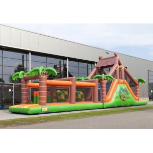 Attractive Giant Adult Inflatable Obstacle Course With PVC Material