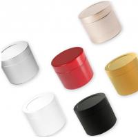 China 1oz Matte Gold 30ML Aluminium Cosmetic Jar For Jewelry on sale