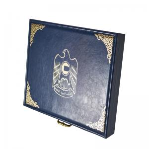 Advanced Leather Gift Box Lock Case Gift Package Carton Box