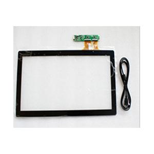 Custom USB Interface 19 inch Glass Projected Capacitive Touchscreen Panel For Kiosk