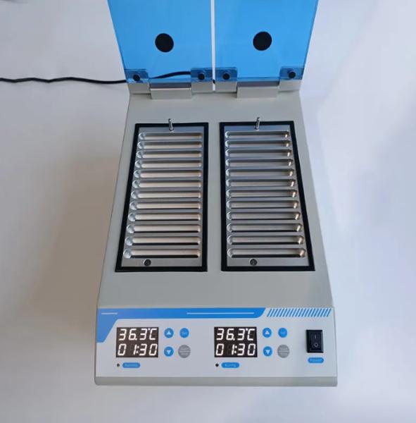 Incubadora de laboratorio clínico con pantalla digital LCD para tarjetas de análisis de sangre 6/8 columnas Tiempo de calentamiento ≤4 min