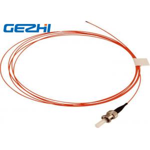 Orange OM2 Fiber Optic Patch Cord Accessories ST MM SX 50 / 125um 2 Meters 900um Pigtail