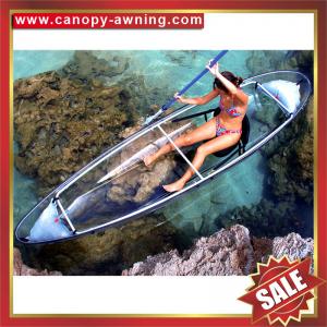 beautiful see-through boat,PC canoe,transparent kayak,PC kayak,polycarbonate canoe,polycarbonate kayak,new style kayak