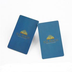 China Waterproof / Weatherproof Hotel Door Lock Card Customized logo supplier