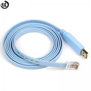 China Blue USB To RJ45 Cable Essential Accesory For Netgear , Linksys Router And Switches supplier