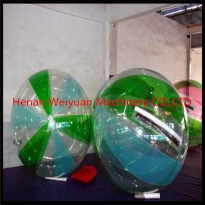 2m Human Sized Hamster Ball Colorful , Inflatable Water Ball TPU/PVC Material for Sale