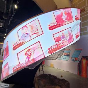 SMD2020 Flexible LED Display Screen With Wide Color Gamut And IP67 Ingress Protection