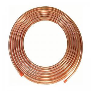 Air Conditioning Copper Coil Tubes Pipes 1/4'' 3/8'' 1/2'' 3/4'' For Refrigeration