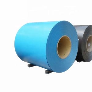 China 0.14mm GB Epoxy Color Coated Steel Coils Cold Rolled PPGL Steel Coil for Roofing supplier