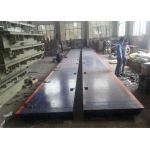China 3*15m 120 Ton Electronic Lorry Weighbridge Anti Corrosion Painting Easy Assembly supplier