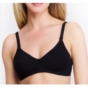 Sexy Womens Maternity Clothes 100 Percent Cotton Nursing Bra Set Breathable