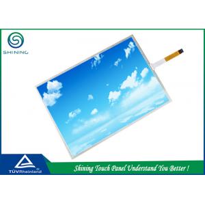 China Sensor 5 Wire Touch Panel Resistive , Single Touch Pannel Anti Glare Hard Coating supplier