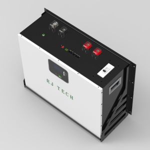 China RJ TECH 16kwh 48V Batería de litio para el hogar Monitoreo Wifi compatible Sungrow FOX Sol Ark SMA hoymiles wholesale