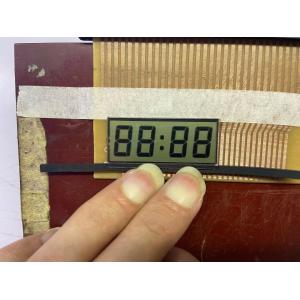 Positive Reflective Polarizer TN LCD Display Custom 7 Segment For Hour Meter