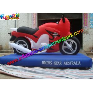 China Customized Advertising Inflatables Motorcycle Replica , Inflatable Motorbike Model supplier