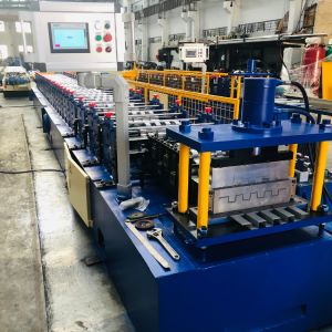 China 0.8mm Aluminum Ceiling Wall Panel Roll Forming Machine With Plc Control System wholesale