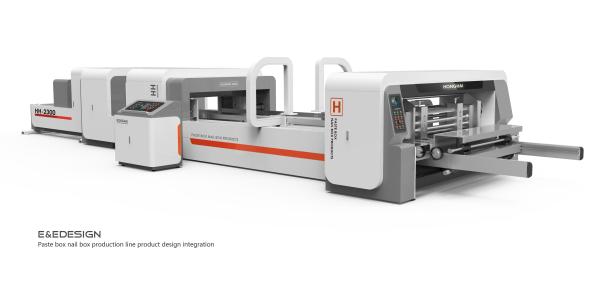 Grapadora del cartón de 12m m y máquina automáticas de alta velocidad del pegado