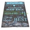 China Custom Printing Corn Starch Biodegradable Compostable Plastic Bag,Thank You Bags Durable Cornstarch PLA Compostable T-Sh wholesale
