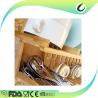 China Houseware kitchen cabinet bamboo tableware drying dish rack wholesale