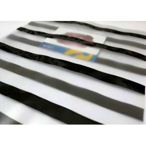 PVC Magnetic Stripe Card A4 1.0mm Magnetic Stripe Coated Overlay