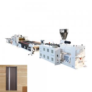 China Wpc Board Making Machine 1000mm Width Wpc Door Production Line supplier