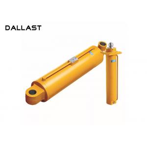 China Double Acting Chrome Welded 2 Earring Crane Hydraulic Lift Cylinder supplier