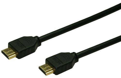 o cabo da conexão de 1080P HDMI para Sony PS3 com ouro 24K chapeou o conector