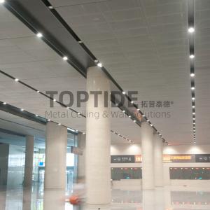 Fireproof Soundproof Decorative Suspended Perforated Metal Wire Mesh Ceiling Panels