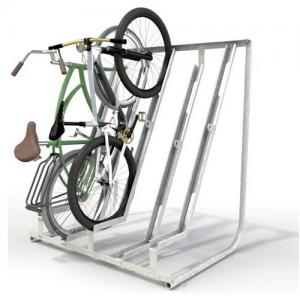 Semi Vertical Metal Bike Rack Stand Hardware Fabrication Street Bike Rack