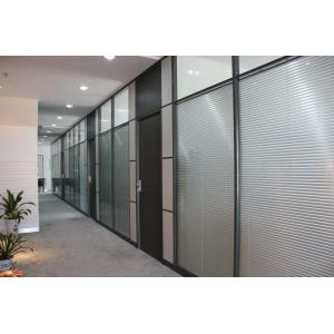 Decorative Aluminum Glass Office Partitions Office Glass Partition Walls