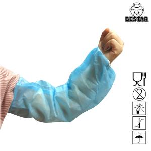 China Nonwoven SPP Plastic Disposable Arm Sleeves Cover For Food Industry supplier