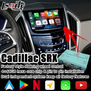 China Cadillac SRX CUE carplay android auto interface Car Multimedia Navigation System supplier