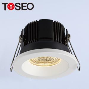China Fixed 240v LED Ceiling Spotlights Fire Rated Cutting 68mm IP65 Recessed Downlight supplier