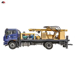 CSD200 4x4 Truck Mounted Water Well Drilling Rig Borehole Machine