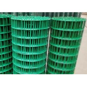 China 3Fts Green Pvc Coated Wire Mesh Fencing Rolls Wire Garden Fence Roll Rustproof supplier