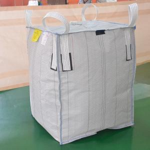 China Construction Cement Jumbo Bags Flat Bottom 1 Ton Bulk Bag With Printing supplier