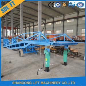 6 - 15T Mobile Dock Leveler Warehouse Hydraulic Container Loading Ramps