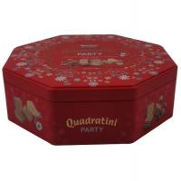 China Octagon Shaped Cookie Tin Container for Food and Promotion Packaging on sale
