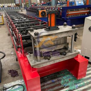 China Main Power 4KW Standing Seam Roll Forming Machine CR12 Mould Steel Cutter supplier