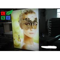 China Free Standing Thickness 28mm LED Fabric Light Box 12V / 24V With Aluminum Frame on sale