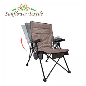 Metal Portable Foldable Lawn Chairs Oversized Hiking Camping NonSlip