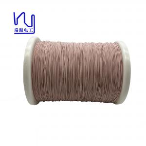 China Custom Ustc Litz Wire 0.05mm Served Nylon Enameled Copper For Hf Converters supplier