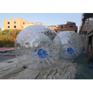 China 2.7m Diameter Clear Inflatable Floating Human Sized Hamster Ball For Adult supplier