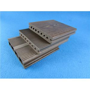 China Antiseptic Wood Plastic Deck WPC Composite Decking For Exterior Floor supplier